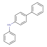 Chemical structure of N-phenyl-[1,1'-biphenyl]-4-amine - CSSB00016989388