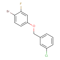 C13H9BrClFO