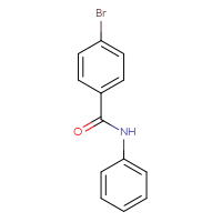 Chemical structure of 4-bromo-N-phenylbenzamide - CSSB00000153473