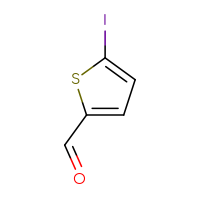 Chemical structure of 5-iodothiophene-2-carbaldehyde - CSSB00010132939