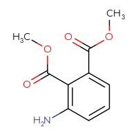 Chemical structure of 1,2-dimethyl 3-aminobenzene-1,2-dicarboxylate - CSSB00010200056