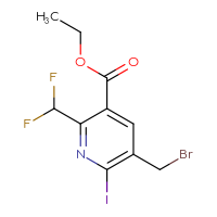 C10H9BrF2INO2