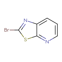 Chemical structure of 2-bromo-[1,3]thiazolo[5,4-b]pyridine - CSSB00010188088