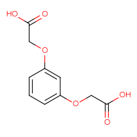 Chemical structure of 2-[3-(carboxymethoxy)phenoxy]acetic acid - CSSB00000034092