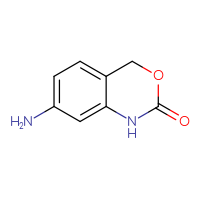 Chemical structure of 7-amino-2,4-dihydro-1H-3,1-benzoxazin-2-one - CSSB00009964947