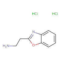 Chemical structure of 2-(1,3-benzoxazol-2-yl)ethan-1-amine dihydrochloride - CSSB00000732114