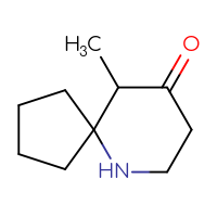 Chemical structure of 10-methyl-6-azaspiro[4.5]decan-9-one - CSSB00009851108