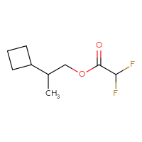 C9H14F2O2