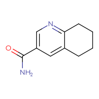 Chemical structure of 5,6,7,8-tetrahydroquinoline-3-carboxamide - CSSB00009966929