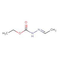 Chemical structure of N'-[(E)-ethylidene]ethoxycarbohydrazide - CSSB20621672764