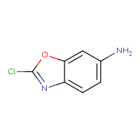 Chemical structure of 2-chloro-1,3-benzoxazol-6-amine - CSSB00010988897