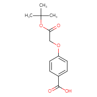 Chemical structure of 4-[2-(tert-butoxy)-2-oxoethoxy]benzoic acid - CSSB00020590075