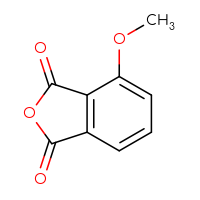 Chemical structure of 4-methoxy-1,3-dihydro-2-benzofuran-1,3-dione - CSSB00000044652