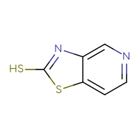 Chemical structure of [1,3]thiazolo[4,5-c]pyridine-2-thiol - CSSB00009854419
