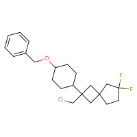 C22H29ClF2O