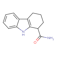 Chemical structure of 2,3,4,9-tetrahydro-1H-carbazole-1-carboxamide - CSSB00010262668