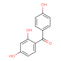 Chemical structure of 4-(4-hydroxybenzoyl)benzene-1,3-diol - CSSB00000066409