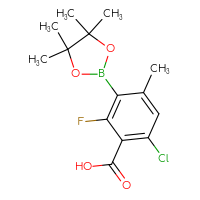 C14H17BClFO4
