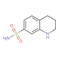 Chemical structure of 1,2,3,4-tetrahydroquinoline-7-sulfonamide - CSSB00000758320