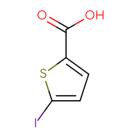 Chemical structure of 5-iodothiophene-2-carboxylic acid - CSSB00012347579