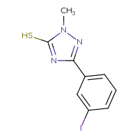 C9H8IN3S