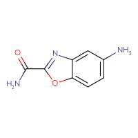 Chemical structure of 5-amino-1,3-benzoxazole-2-carboxamide - CSSB00020725701