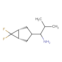C10H17F2N