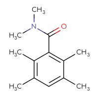 Chemical structure of N,N,2,3,5,6-hexamethylbenzamide - CSSB01432918807