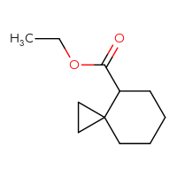 Chemical structure of ethyl spiro[2.5]octane-4-carboxylate - CSSB00039318413