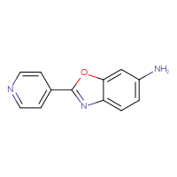 Chemical structure of 2-(pyridin-4-yl)-1,3-benzoxazol-6-amine - CSSB00000311838