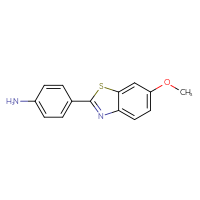 Chemical structure of 4-(6-methoxy-1,3-benzothiazol-2-yl)aniline - CSSB00001319133