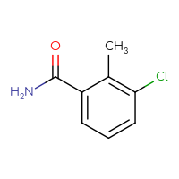 Chemical structure of 3-chloro-2-methylbenzamide - CSSB00011995791