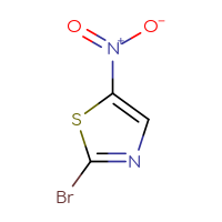 Chemical structure of 2-bromo-5-nitro-1,3-thiazole - CSSB00000239440