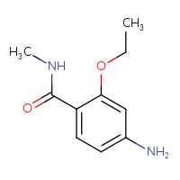 Chemical structure of 4-amino-2-ethoxy-N-methylbenzamide - CSSB00011977863