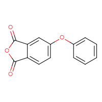 Chemical structure of 5-phenoxy-1,3-dihydro-2-benzofuran-1,3-dione - CSSB00020632371