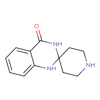 Chemical structure of 3',4'-dihydro-1'H-spiro[piperidine-4,2'-quinazolin]-4'-one - CSSB00000052661