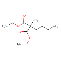 Chemical structure of 1,3-diethyl 2-butyl-2-methylpropanedioate - CSSB00012337742