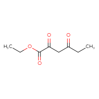Chemical structure of ethyl 2,4-dioxohexanoate - CSSB00000735804