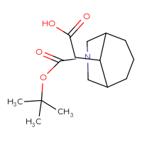 Chemical structure of 2-{3-[(tert-butoxy)carbonyl]-3-azabicyclo[3.3.1]nonan-9-yl}acetic acid - CSSB00010478139
