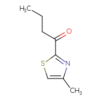 Chemical structure of 1-(4-methyl-1,3-thiazol-2-yl)butan-1-one - CSSB00010643789
