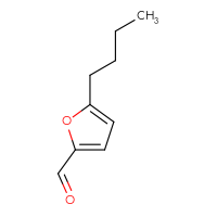 Chemical structure of 5-butylfuran-2-carbaldehyde - CSSB00013041489