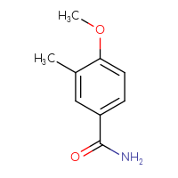 Chemical structure of 4-methoxy-3-methylbenzamide - CSSB00000027248