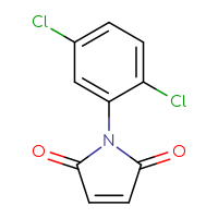 Chemical structure of 1-(2,5-dichlorophenyl)-2,5-dihydro-1H-pyrrole-2,5-dione - CSSB00000181793