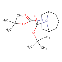 Chemical structure of 3,9-di-tert-butyl 3,9-diazabicyclo[3.3.1]nonane-3,9-dicarboxylate - CSSB00113648224