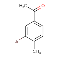 Chemical structure of 1-(3-bromo-4-methylphenyl)ethan-1-one - CSSB00011934287