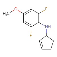 C12H13F2NO