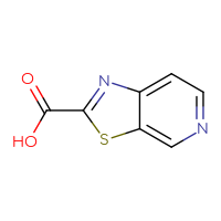 Chemical structure of [1,3]thiazolo[5,4-c]pyridine-2-carboxylic acid - CSSB00009841629