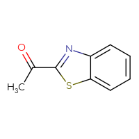 Chemical structure of 1-(1,3-benzothiazol-2-yl)ethan-1-one - CSSB00000186429