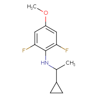 C12H15F2NO