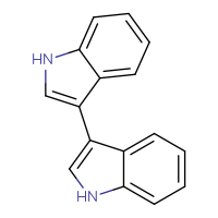 Chemical structure of 1H,1'H-3,3'-biindole - CSSB00020597534